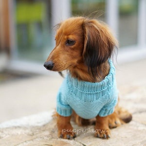 Dachshund clothes - Dachshund sweater - Dog clothes - Dog sweater - Wiener dog - Sausage dog - Dog winter clothes - Winter dog sweater