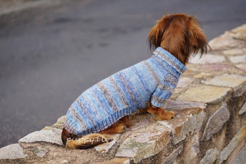Stricken Hund Kleidung Dackel Pullover Hund Pullover Etsy