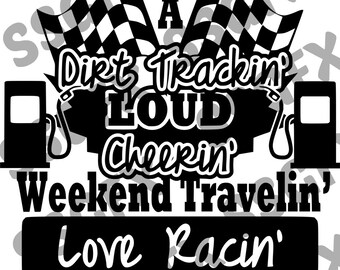 Dirt Track Svg Etsy
