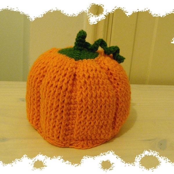 Halloween pumpkin toddler beanie