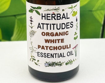 ORGANIC WHITE PATCHOULI Essential Oil