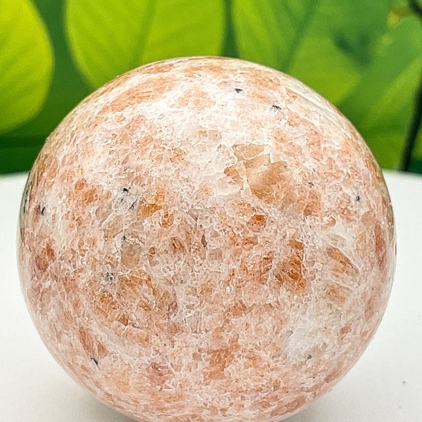 PEACH MOONSTONE SPHERE