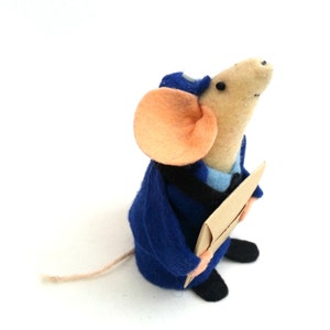 Little Post Mouse Valentine's gift Love Letter, perfect for mouse lover, animal collector or postman image 9