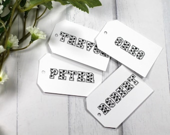 Personalized Soccer Party Favor Tags – Kids Football Birthday