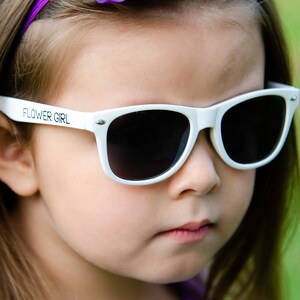 KIDS Personalized Sunglasses Ring Bearer Flower Girl Gift image 2