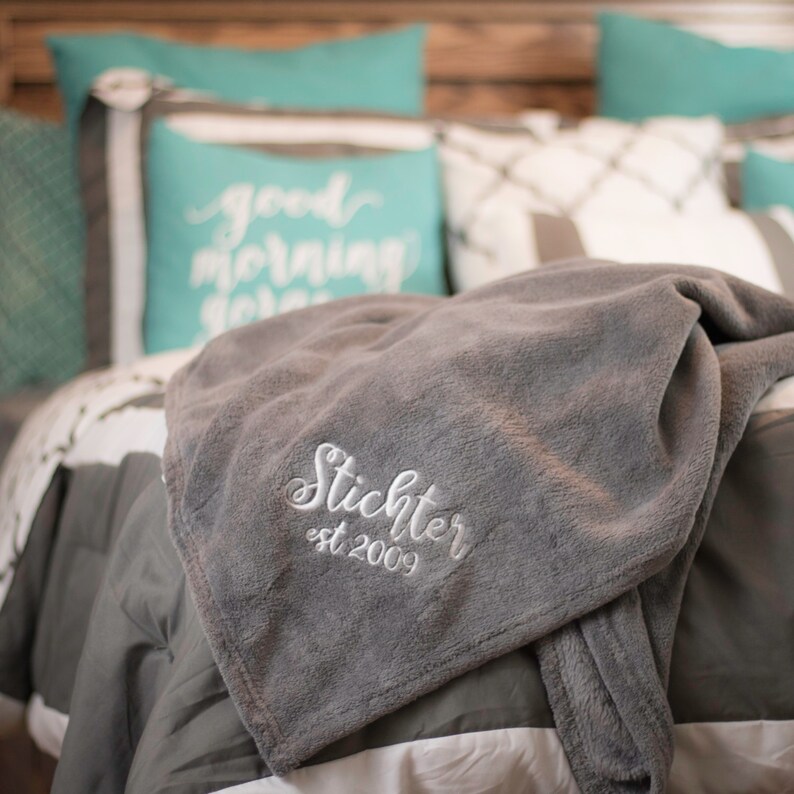Custom Blanket Housewarming Gift Wedding Gift Blanket Etsy
