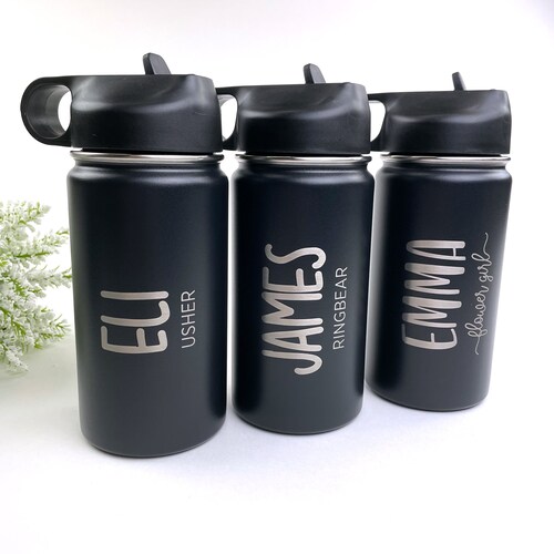 Flower Girl Water Bottle / Ring Bearer Water Bottle / Flower Etsy