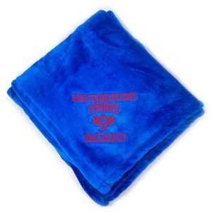 Graduation Blanket, Tennis Blanket, Sports Gift, Custom Gift, Plush Blanket, Plush Throw, Custom Throw Blanket, Senior Gift image 6