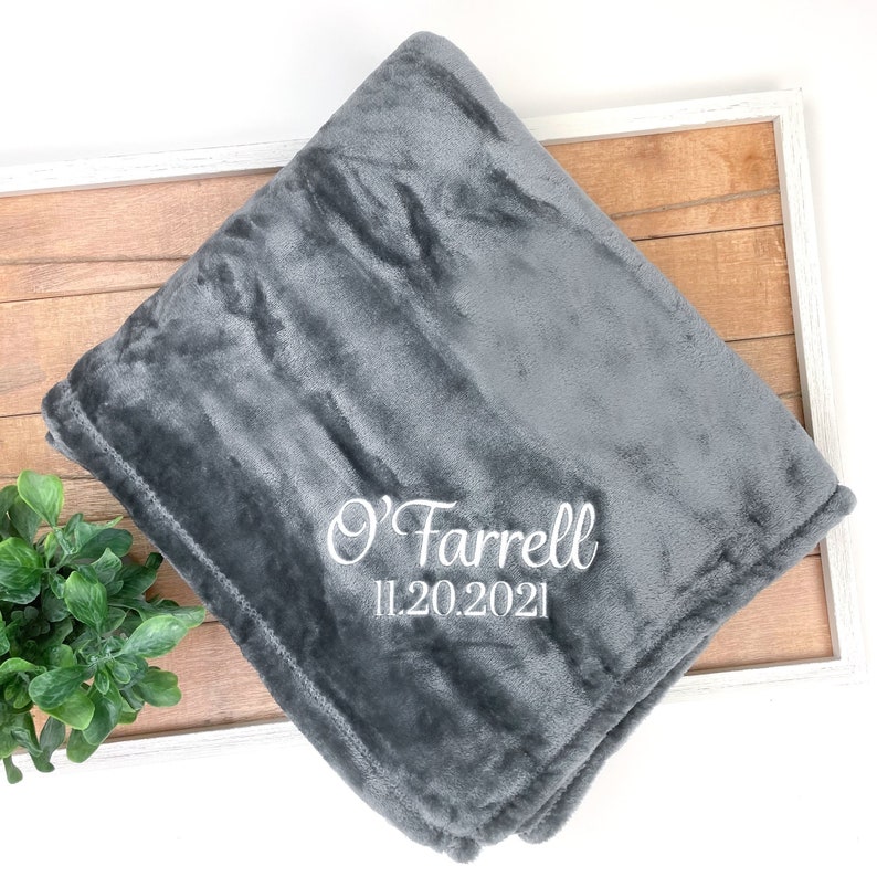 Custom Blanket Housewarming Gift Wedding Gift Blanket Etsy