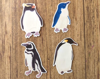 Penguin Vinyl Sticker Pack - Laptop Decals