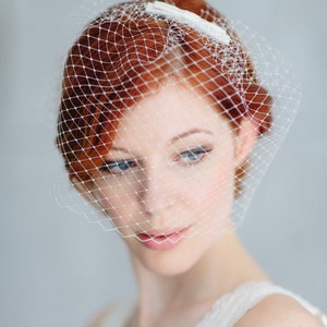 Wedding Fascinator Birdcage - "Sarah"