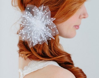 Wedding hair flower  - "Mila"