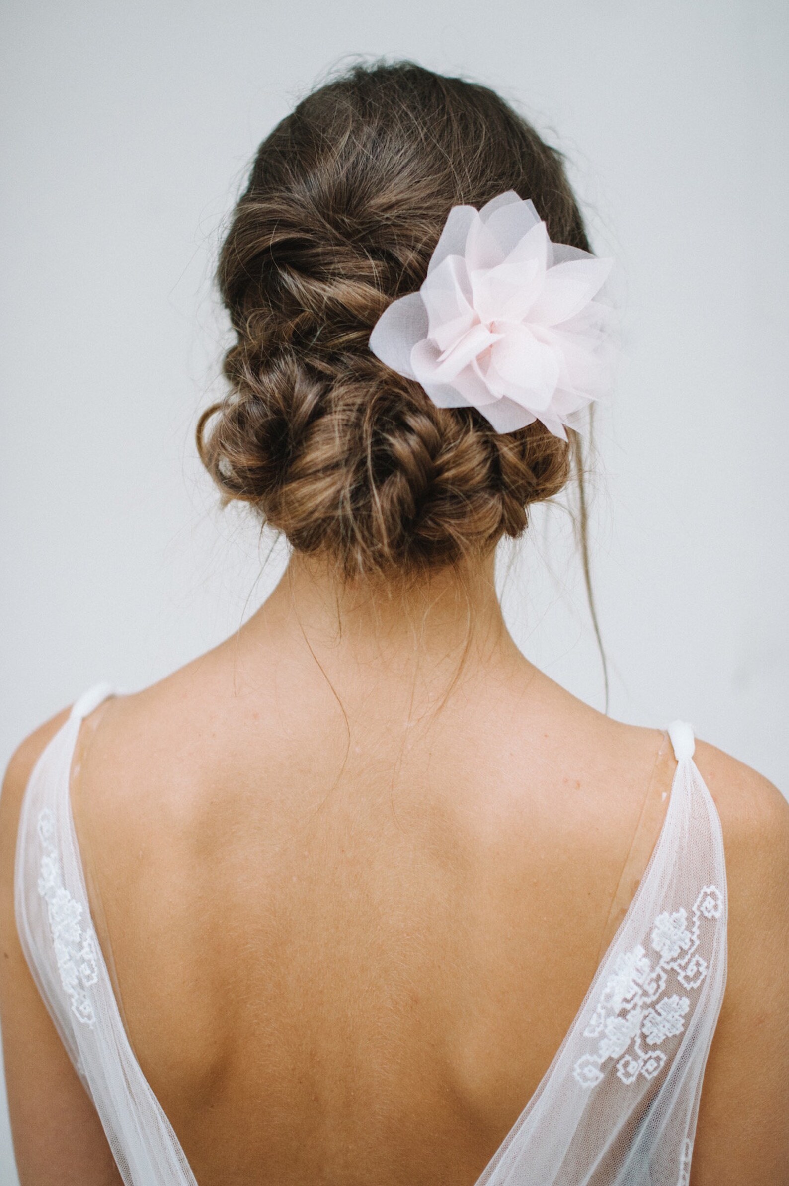 Bridal Silk Flower Wedding Hair Flower Headpiece Etsy