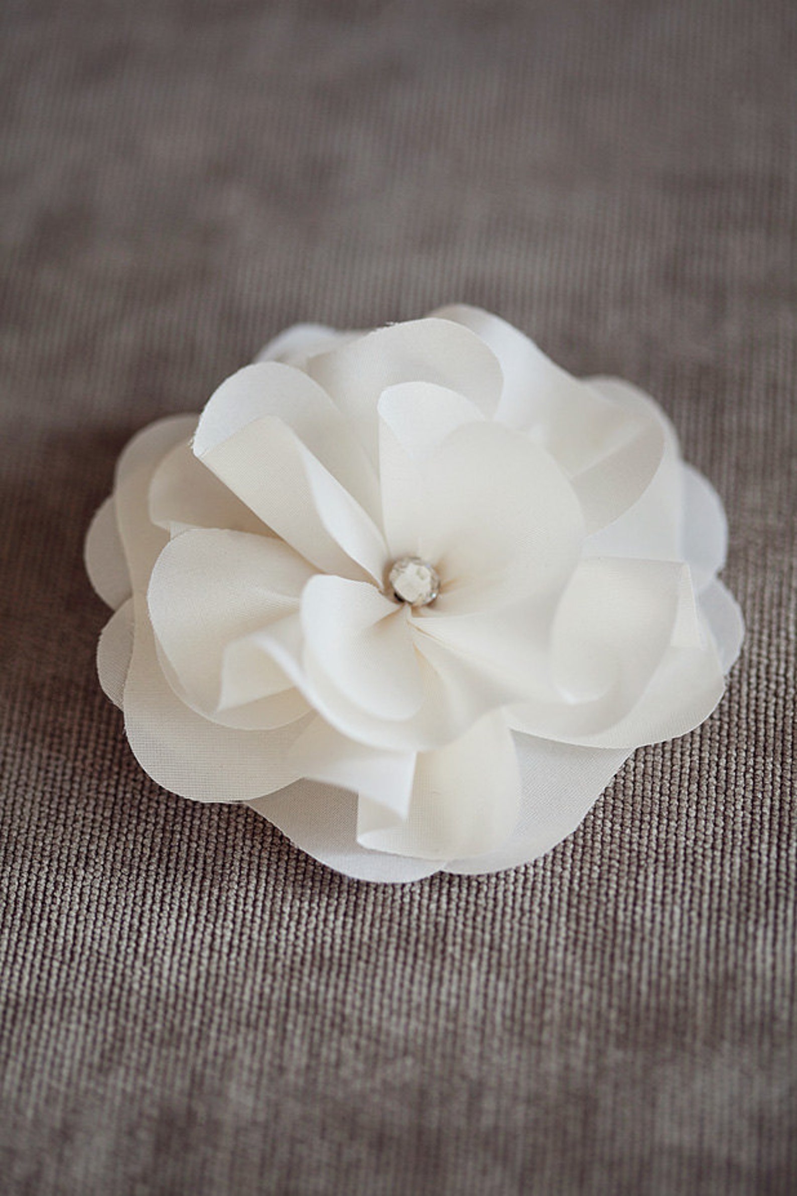Bridal Silk Flower Wedding Hair Flower Headpiece Etsy