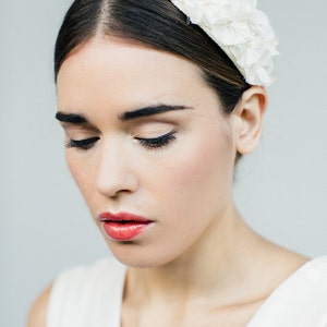 Bridal Silk Flower, Wedding Headpiece Adeline image 2