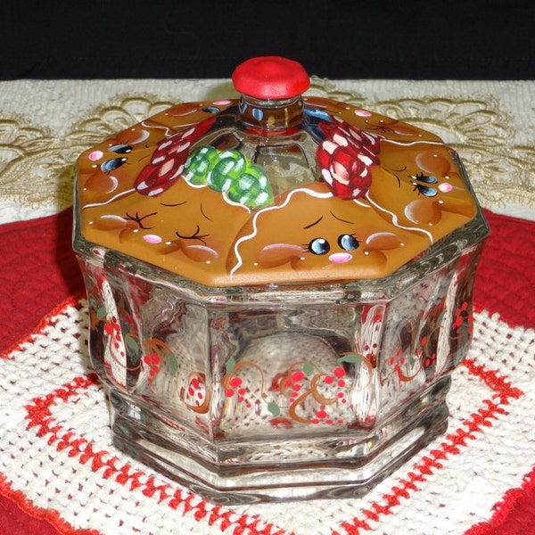 Gingerbread Vintage Candy Dish,,, Gingerbread Decor, Home Decor, Christmas Decor, Gingerbread Collectors,Xmas Gift,,,
