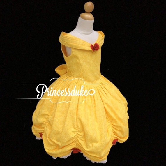 belle inspired gown