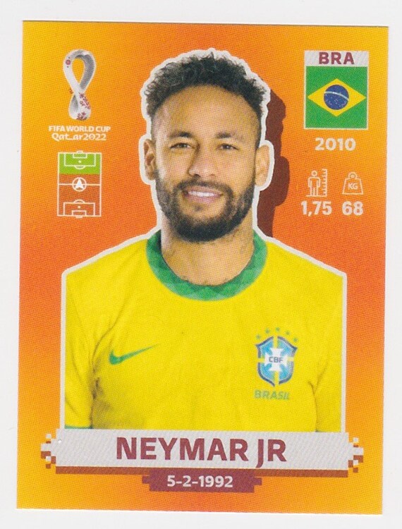 Selling Neymar Jr. Panini Extra Sticker Bronze (Fifa World Cup 2022 Qatar)  : r/Panini