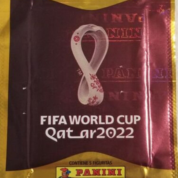 Panini World Cup Qatar 2022 Packs Orange Stickers Version Pick Any Quantity.