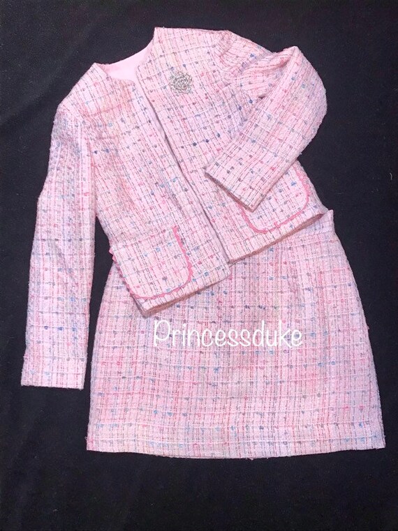 Girls Pageant Inspired Interview Business Princessduke Tweed Suit