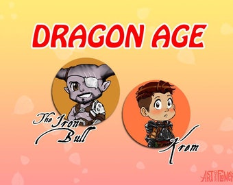 Dragon Age 1" Buttons