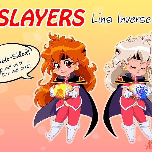 The Slayers Anime - Lina Inverse Acrylic Charm