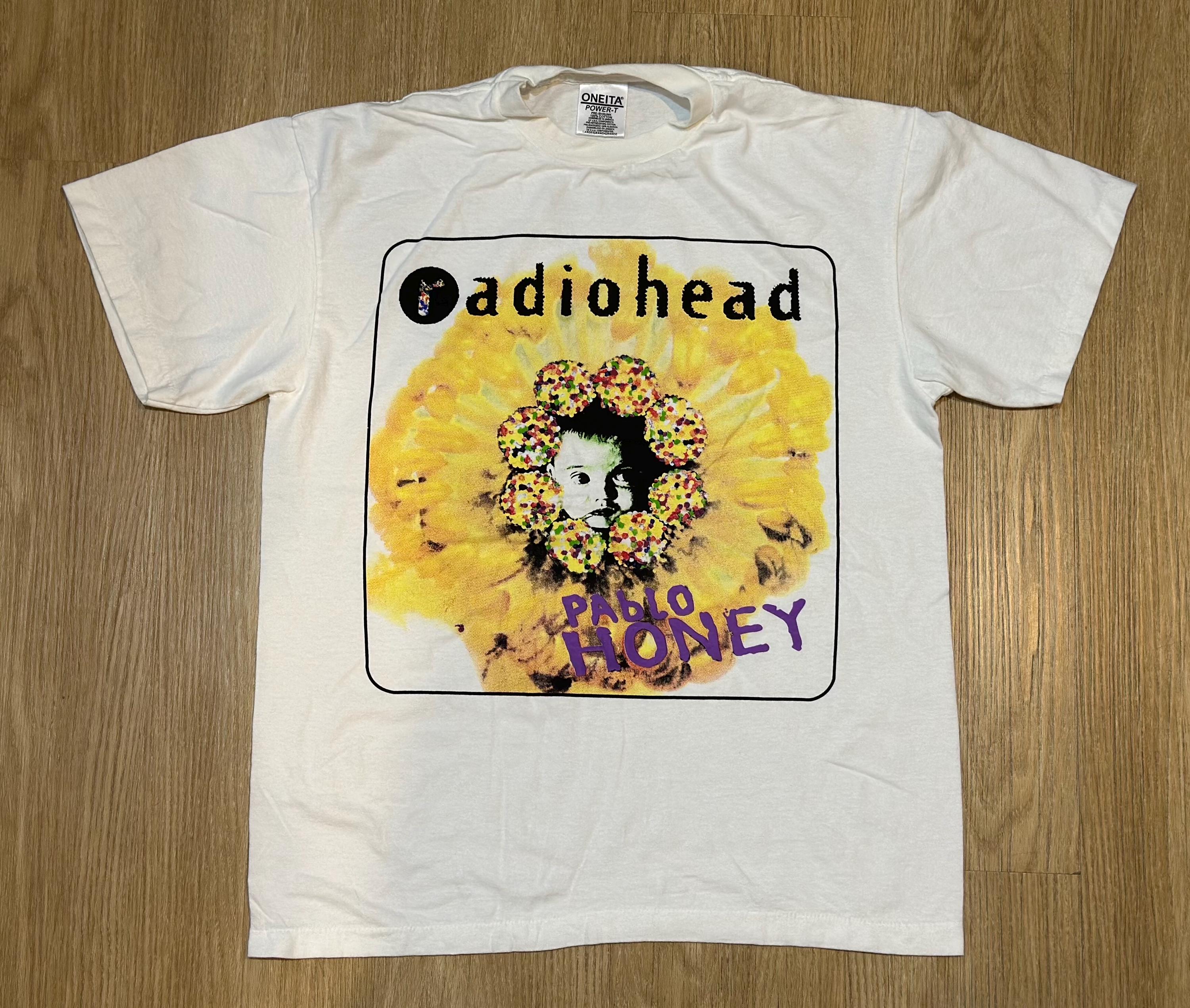 トップス radio head pablo honey s/s band tee fade radio head pablo honey s/s band tee fade Rare Vintage 1990s
