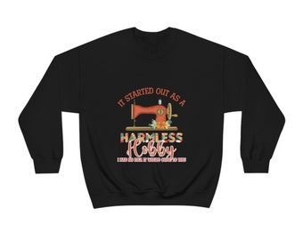 Quilting/Hobby! Unisex Heavy Blend Crewneck Sweatshirt