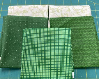 Fat quarters GREEN