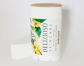 Vanilla Sorbet - 100% Natural & Vegan Deodorant, with odor preventing ingredients