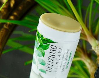 Tea Tree Lemongrass 100% Natural & Vegan Deodorant, with odor  preventing ingredients