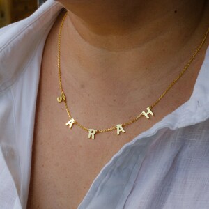 Dainty name necklace, Tiny name necklace, Perfect gift for her, Name Necklace, Personalized Gift, Personalized Necklace, Name Necklace,