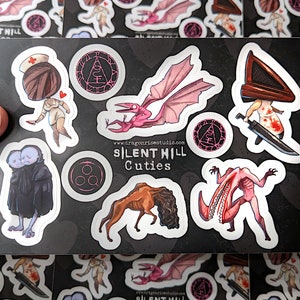 Silent Hill Cuties 4x6&quot; Sticker Sheet