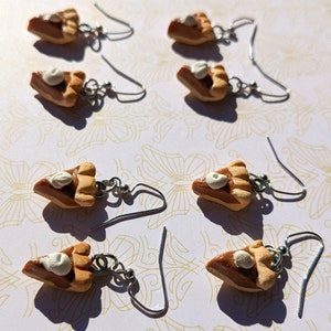 Pumpkin Pie Clay Earrings image 7