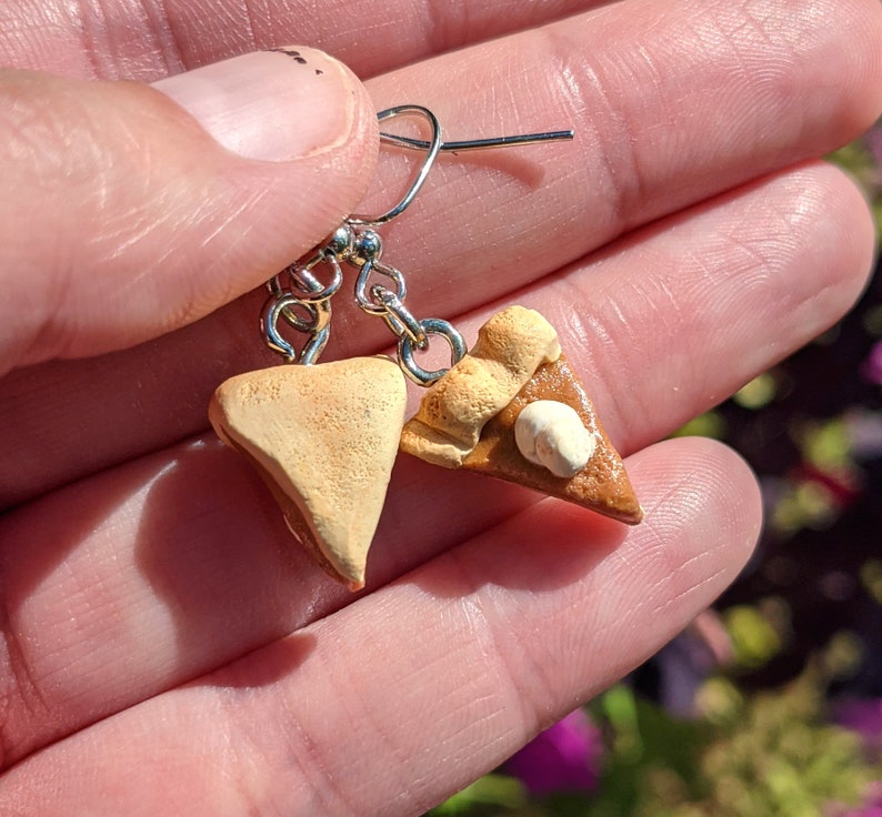 Pumpkin Pie Clay Earrings image 9