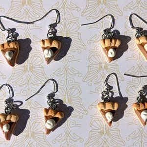 Pumpkin Pie Clay Earrings image 6