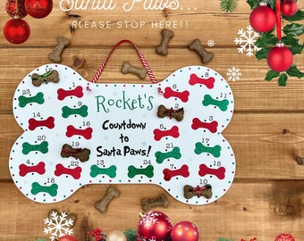 Personalised reusable Dog Advent Calendar