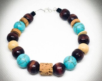 Colorful bead bracelets