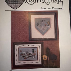 Heartstrings Summer Dreams Cross Stitch Pattern Pat Thode AC108