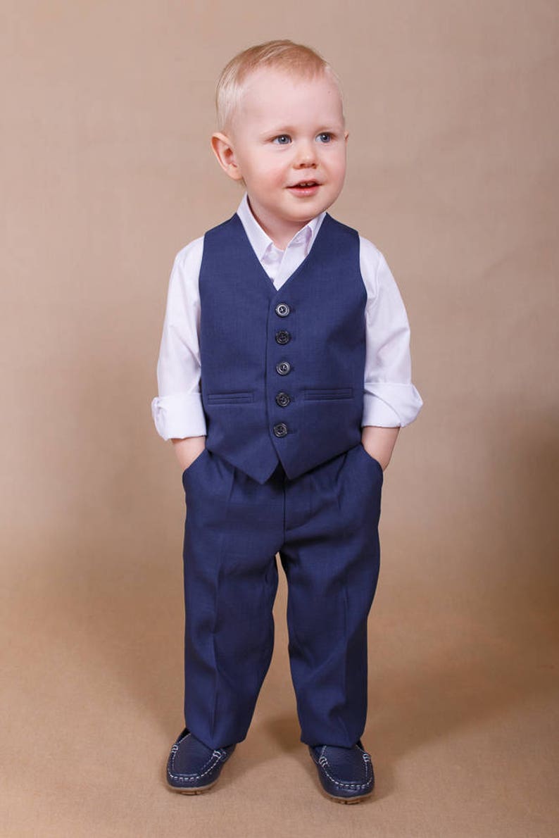 Ring Bearer Outfit Wedding Boy Suit Navy Boy Suit Baby Boy Etsy Ring Bearer Outfit Wedding Boy Suit Navy Boy Suit Baby Boy Etsy