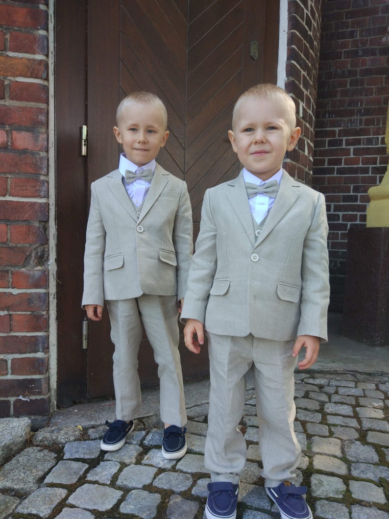 Ring Bearer Outfit Wedding Boy Outfit Wedding Boy Suit Ring Etsy