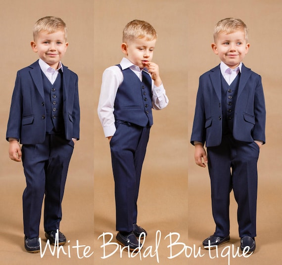 Ring bearer outfit Wedding boy suit 