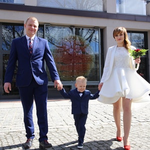 John - wedding suit Boy wedding suit Wedding outfit Wedding boy outfit Ring bearer suit Ring bearer outfit Formal boy suit Navy wedding suit