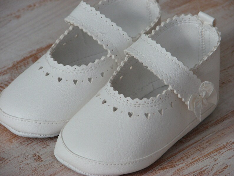 Ivory Baby Girl Shoes White Girl Shoes Baby Gril Shoes Etsy