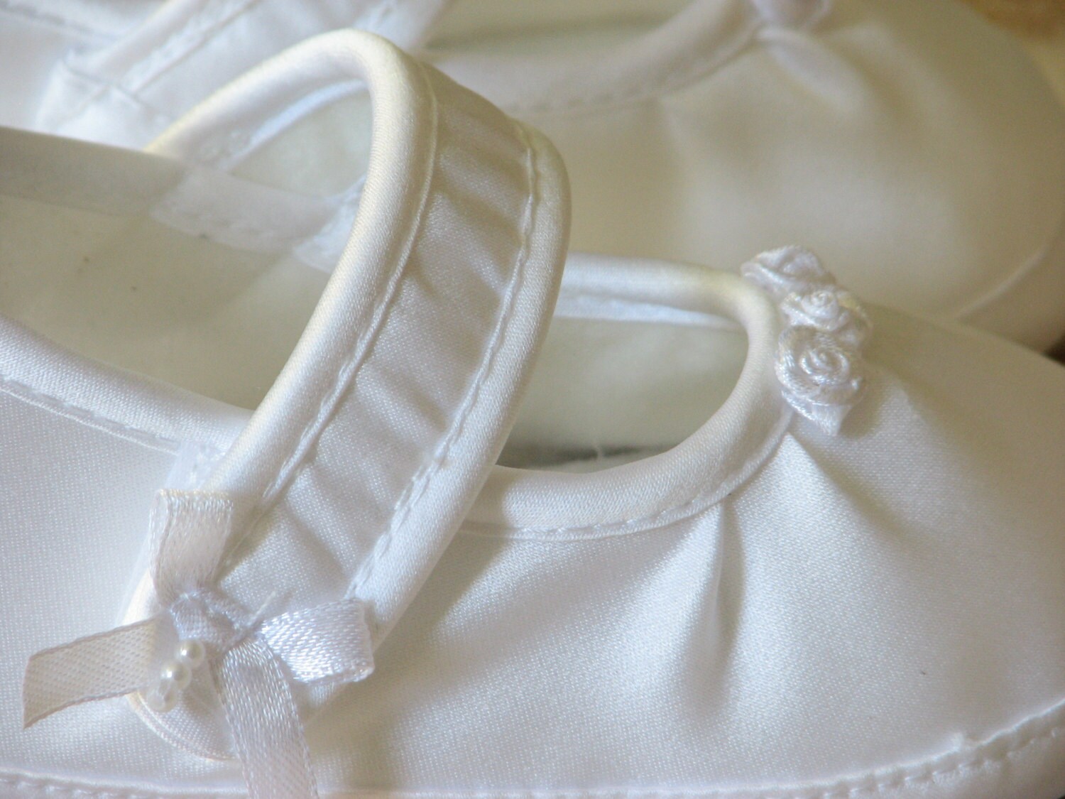 Czarque Baby Ballet Shoes White main image 0