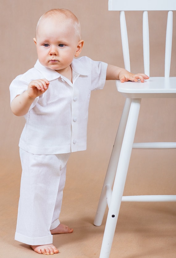 Linen Boy Outfit Christening Boy Outfit Baby Boy Outfit Baptism Boy Outfit Linen Boy Suit Baby Linen Suit White Linen Suit Linen Baby Gown Etsy Canada