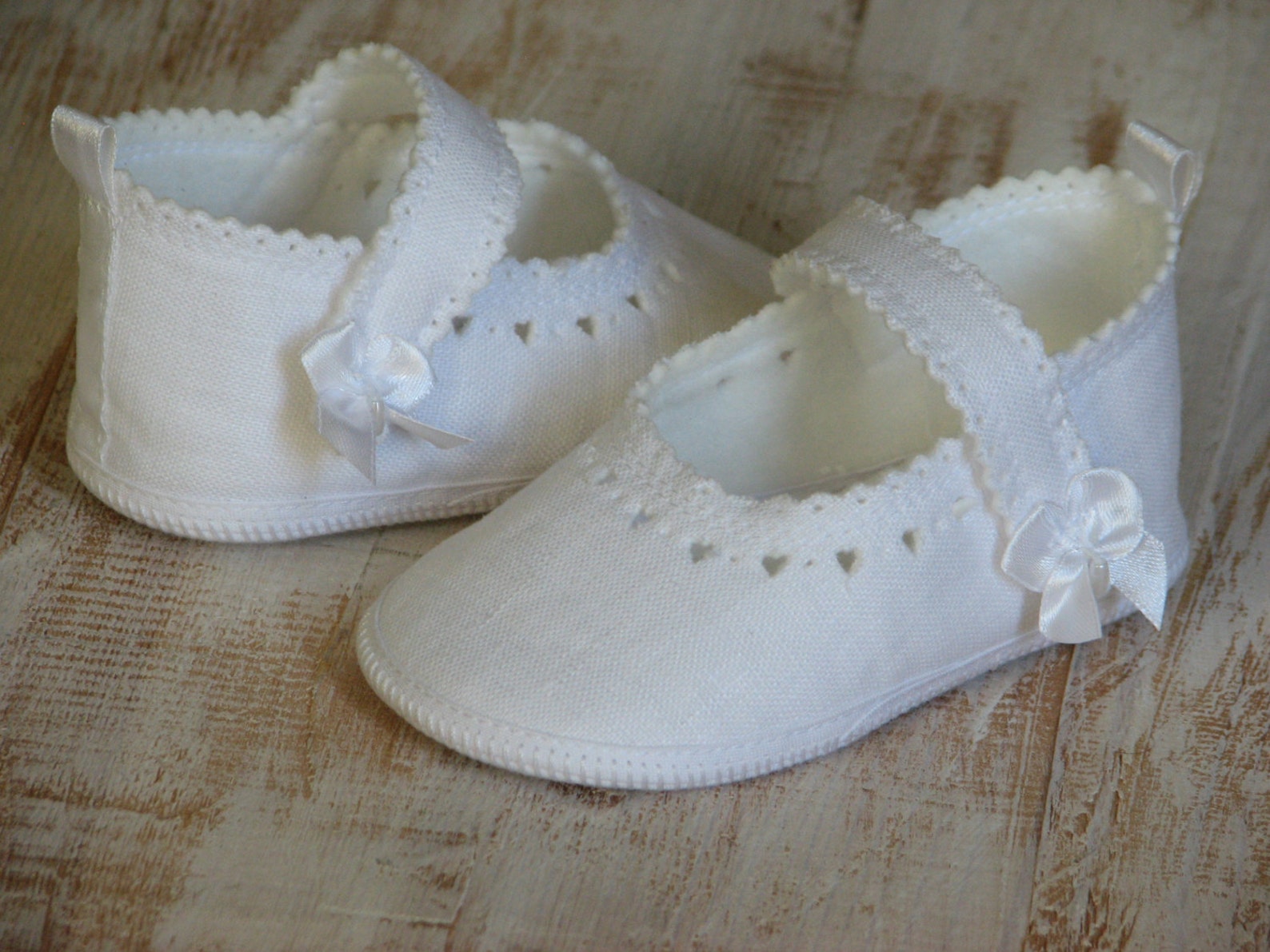 newborn baby shoes baby ballet slippers baptism shoes white baby shoes handmade baby shoes linen baby shoes newborn shoes christ