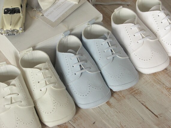Baptism shoes hotsell baby boy