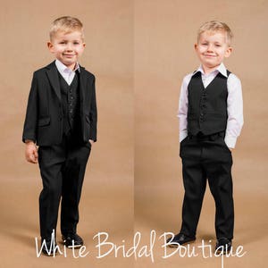 John - wedding suit Ring bearer outfit Wedding boy suit Navy wedding suit Baby boy outfit Wedding boy outfit Toddler suit Ring bearer suit