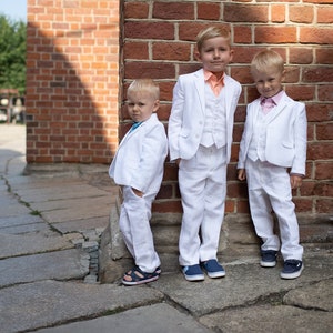 Boy suit,Wedding suit,Ring bearer suit,Baby boy outfit,Boy vest pants,Wedding boy suit,Boy formal wear,Linen boy suit,Baptism suit,Baby suit